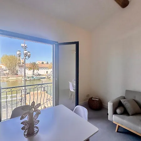 Les Palmiers - Appartement Une Chambre Vue Canal Le Grau-du-Roi Extérieur photo