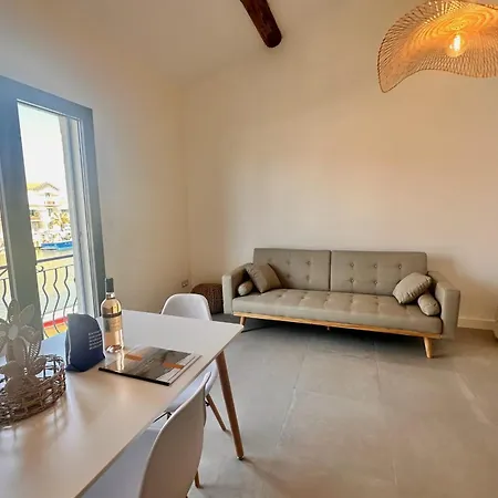 Les Palmiers - Appartement Une Chambre Vue Canal Le Grau-du-Roi Extérieur photo