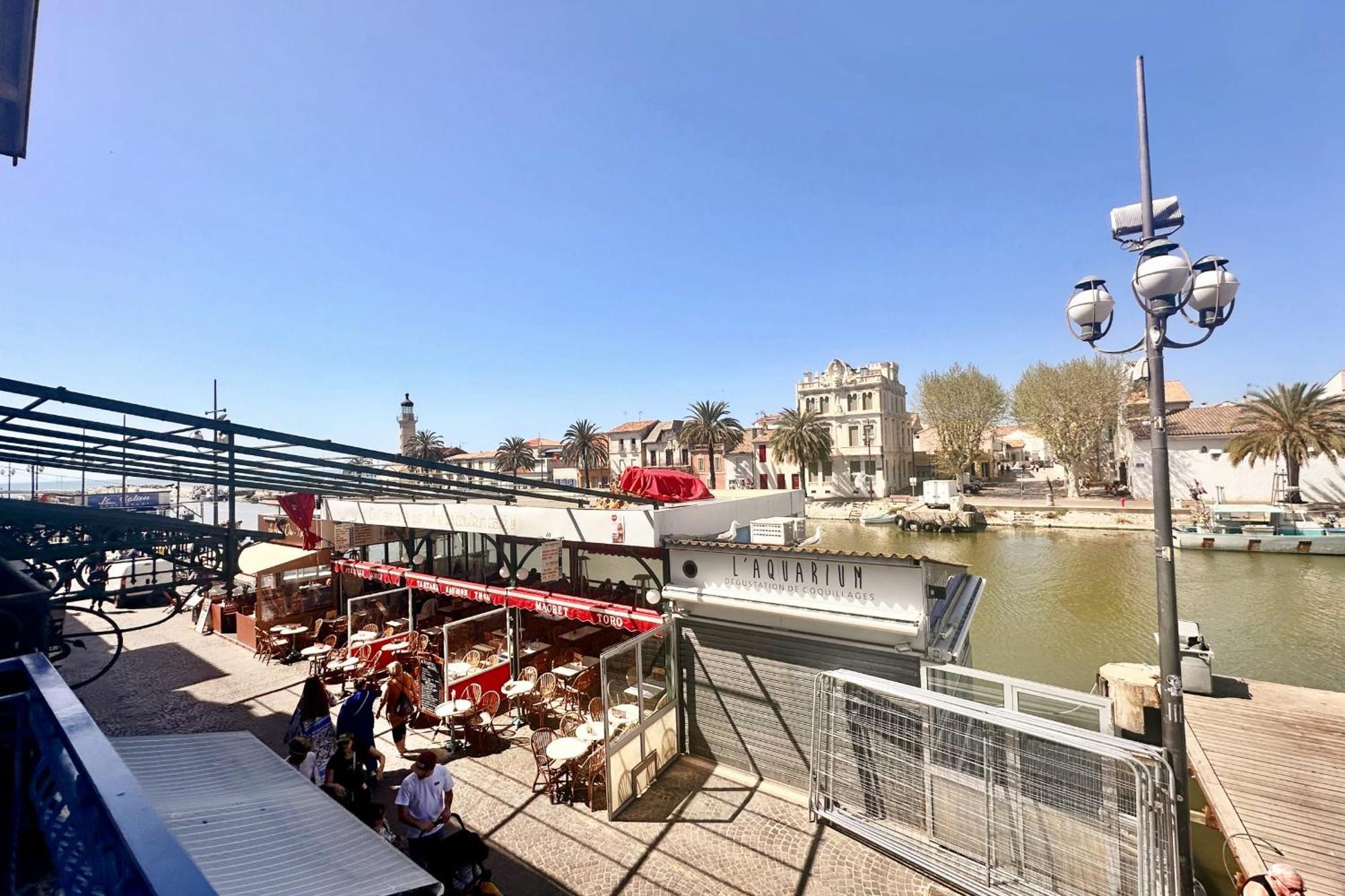Les Palmiers - Vue Canal